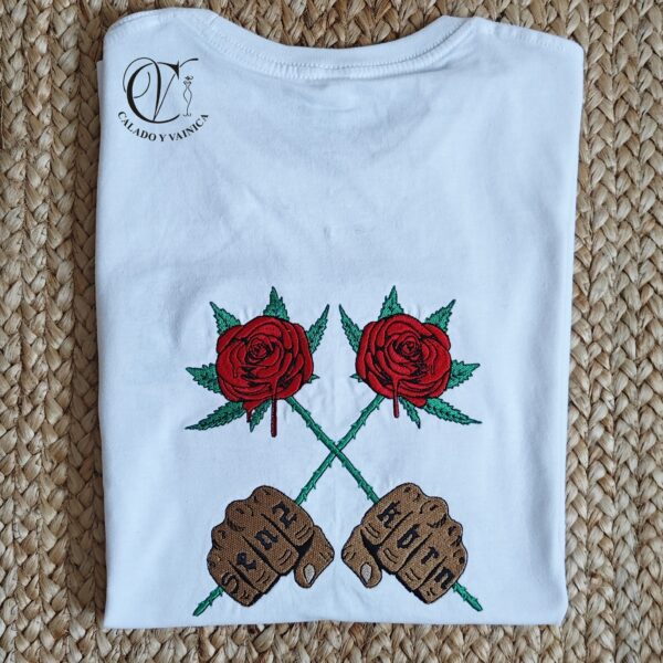 Pack Camiseta + Sudadera Rosas Eladio Carrión - Imagen 3