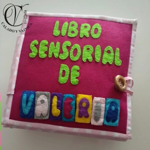 Libro Sensorial Infantil Valeria