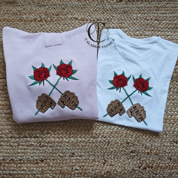 Pack Camiseta + Sudadera Rosas Eladio Carrión