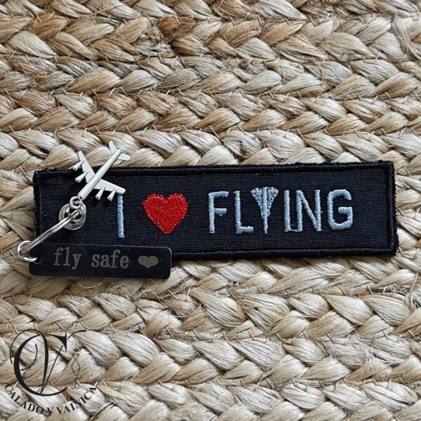 Llavero Kiss Me Before Flight - Imagen 4