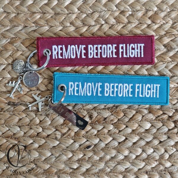Llavero Kiss Me Before Flight - Imagen 16