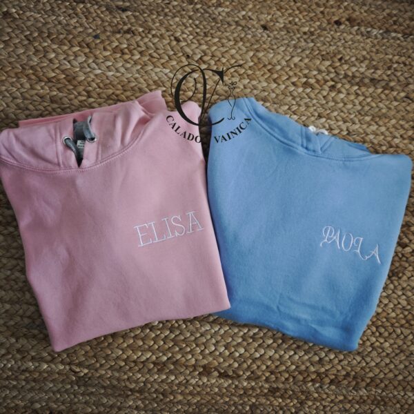 Pack sudadera nombres