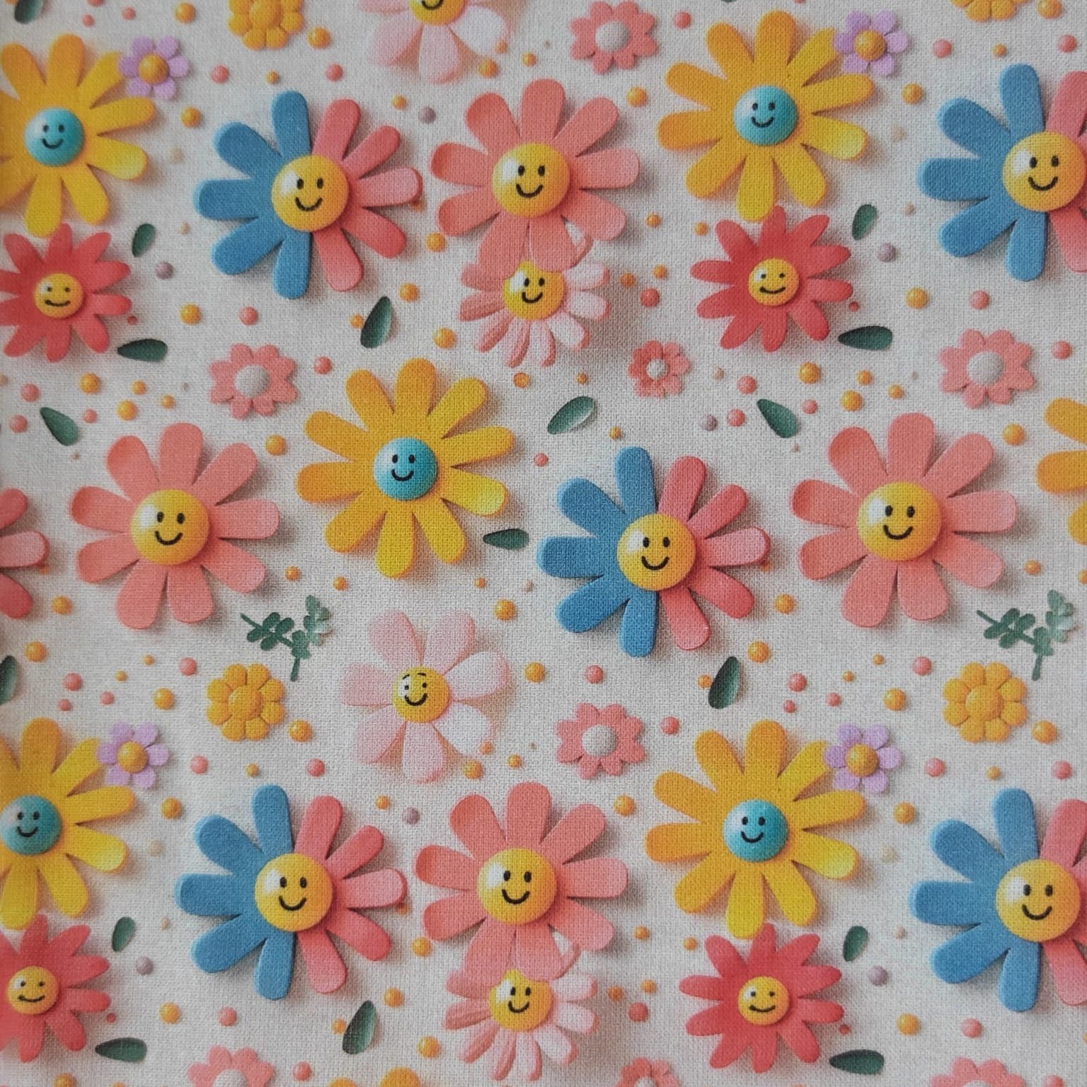 Bolsa de tela Flores
